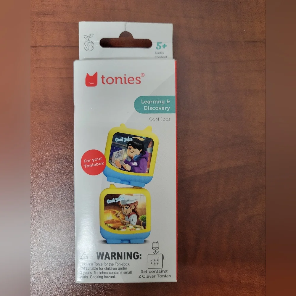 Tonies Learning & Discovery Cool Job Audio Content Nwt